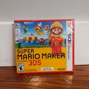 Brand New Factory Sealed Super Mario Maker 3DS Game